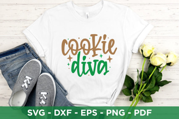Cookie Diva SVG Girl Scout Cookie SVG: Graphics for Crafts