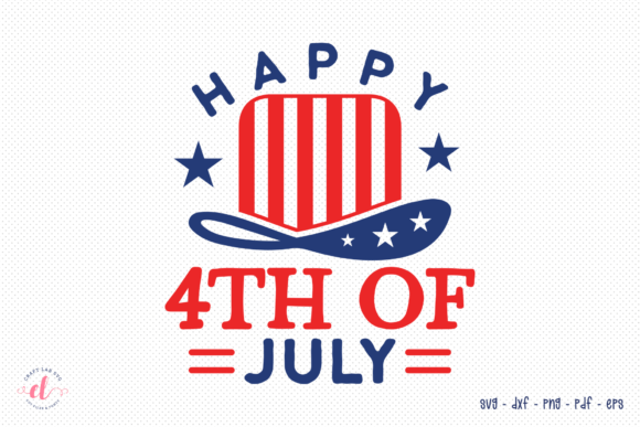 Happy 4th of July SVG Graphics for Crafts