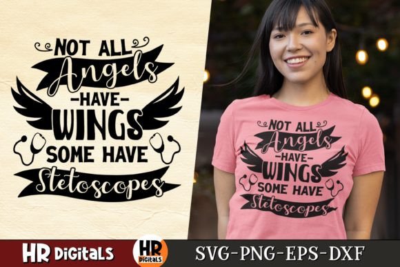 Not All Angels Have Wings, Cute Nurse Graphics