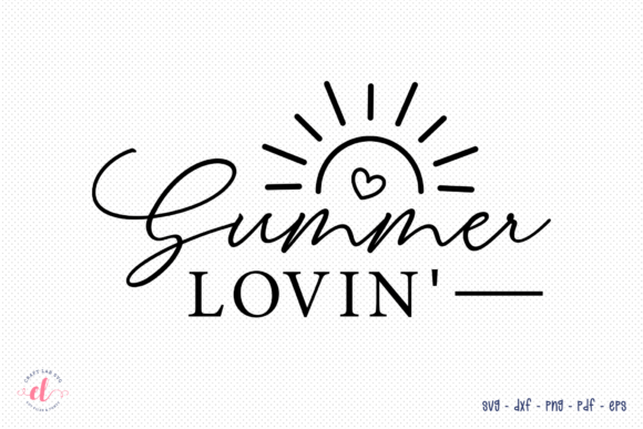 Summer Lovin SVG: Graphics for Crafts & Seasonal Branding